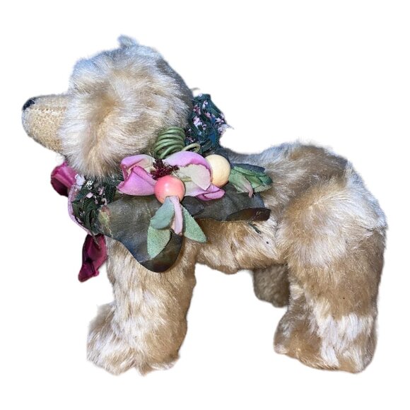 Handmade Mohair Jointed Bear Sherry's Beary Patch Artisan Height 4.5”, Length 5” - Picture 4 of 8